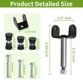 Easy installation designed for straightforward swap without special tools.