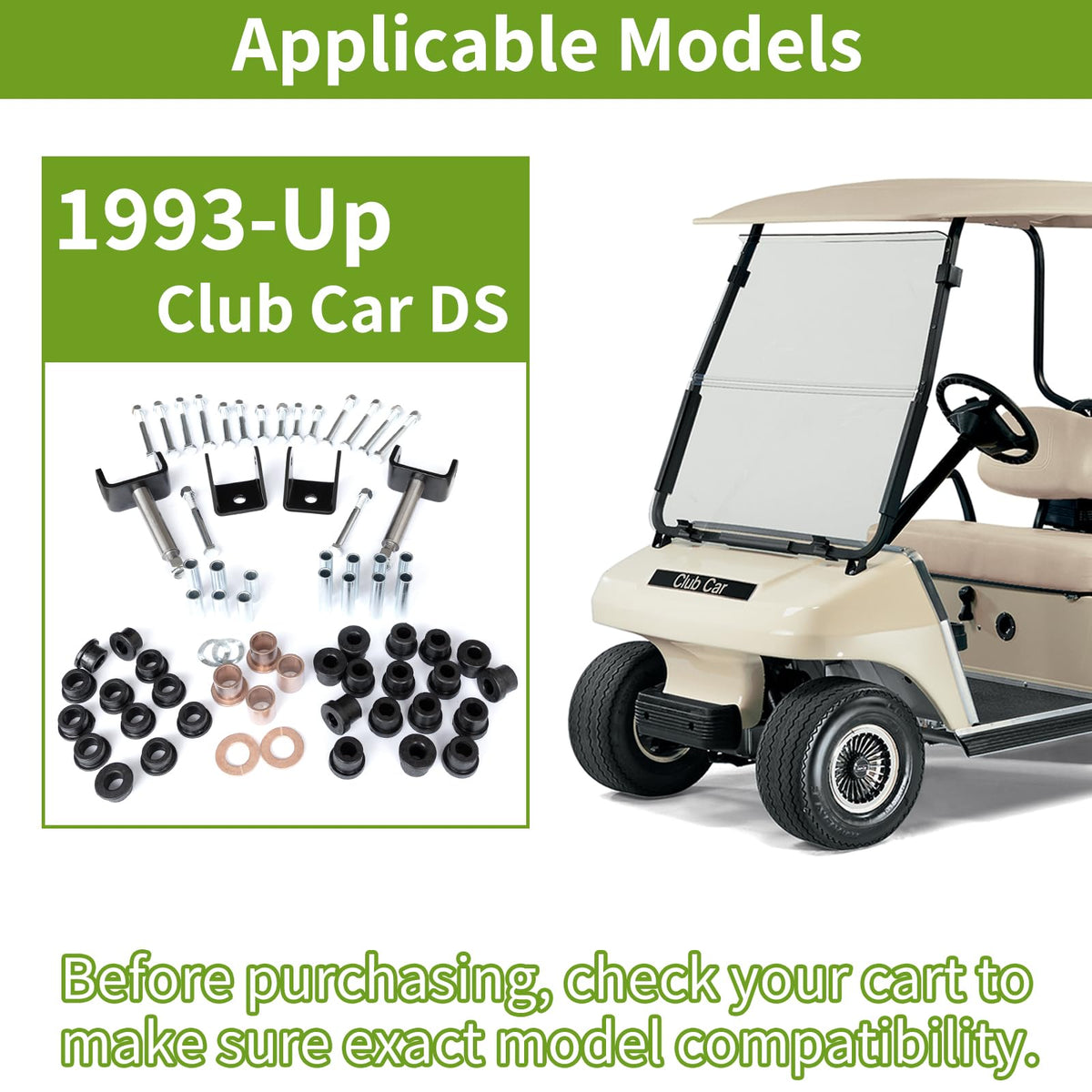 OEM replacement part numbers aligned with factory specs for reliable compatibility.