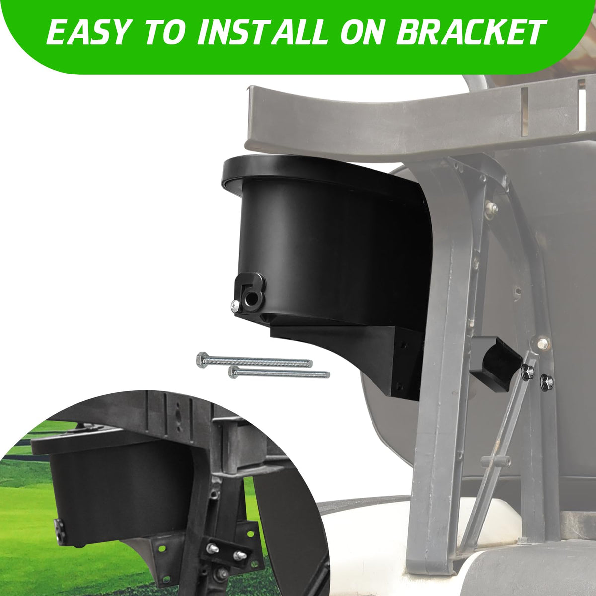 Shu-Ran drain plug in action for easy water removal.