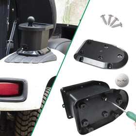 Integrated drain plug for easy disposal of dirty water after play.