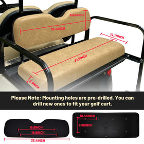 Shu-Ran durable molded base supports long term golf cart use