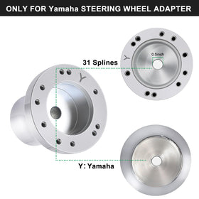 Shu-Ran electrophoresis-coated adapter in silver resists corrosion for outdoor golf carts.