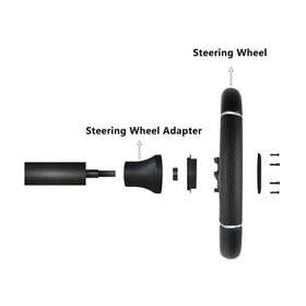 Easy 10-minute installation with screwdriver, adapters sold separately