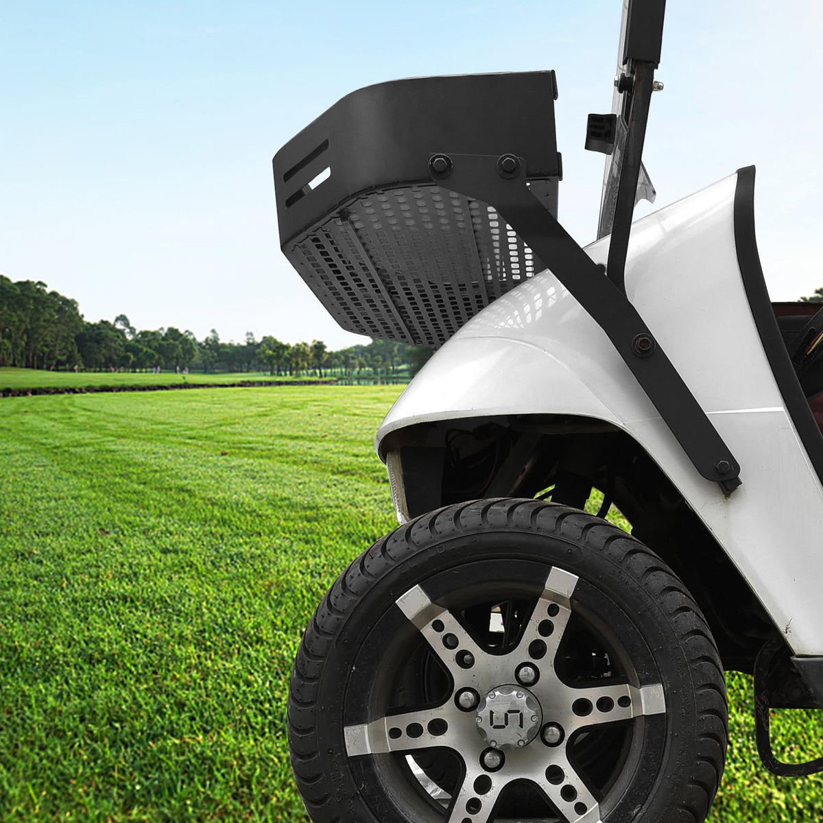 Shu-Ran design tailored for EZGO TXT front basket installations.