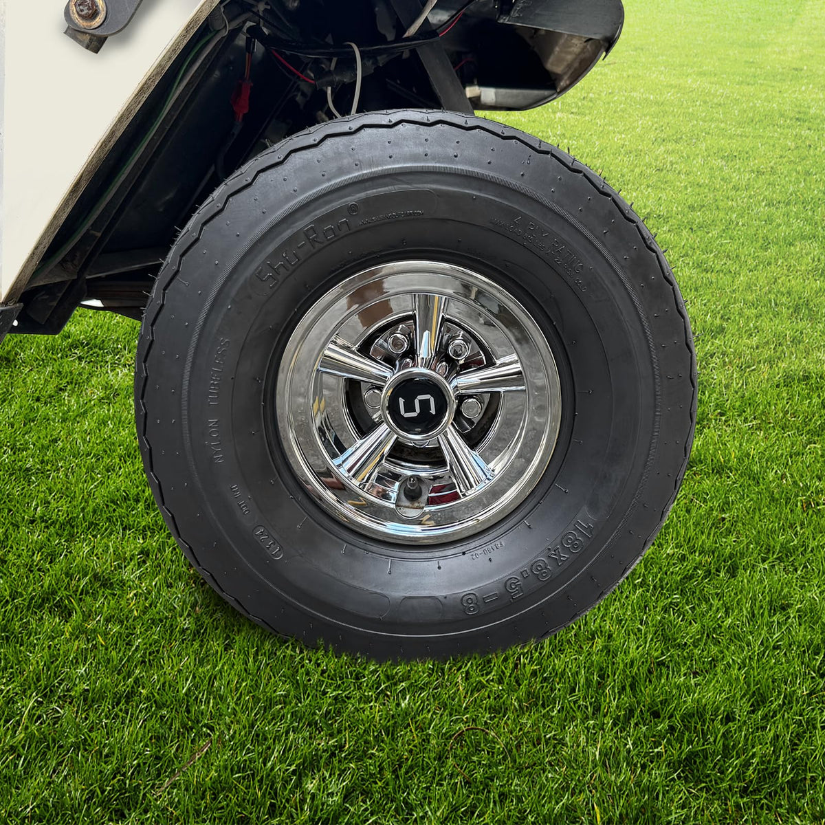 Shu-Ran universal fit supports most 8-inch carts for refreshed appearance