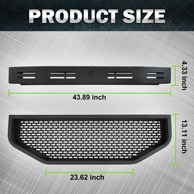 Shu-Ran durable black powder-coated steel front basket.