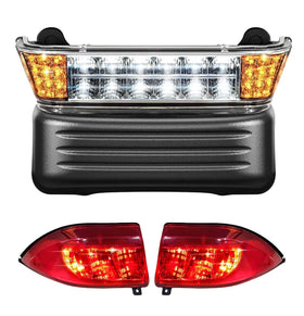 Shu-Ran front headlight for Club Car Precedent enhances night visibility.