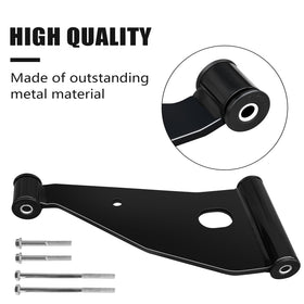 Shu-Ran delta A-plate control arm, right front view, improves ride comfort.