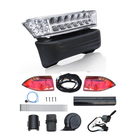 Shu-Ran Golf Cart Deluxe Light Kit installation template aids precise fitting
