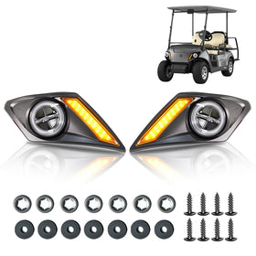 Shu-Ran headlight kit front view for Yamaha Drive 2 enhances night visibility