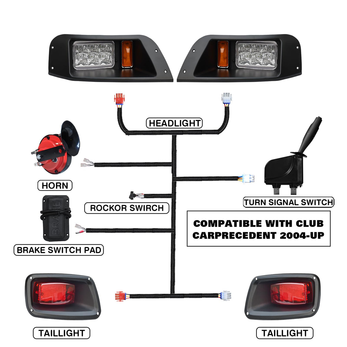 Shu-Ran installation templates aid precise mounting on EZGO TXT