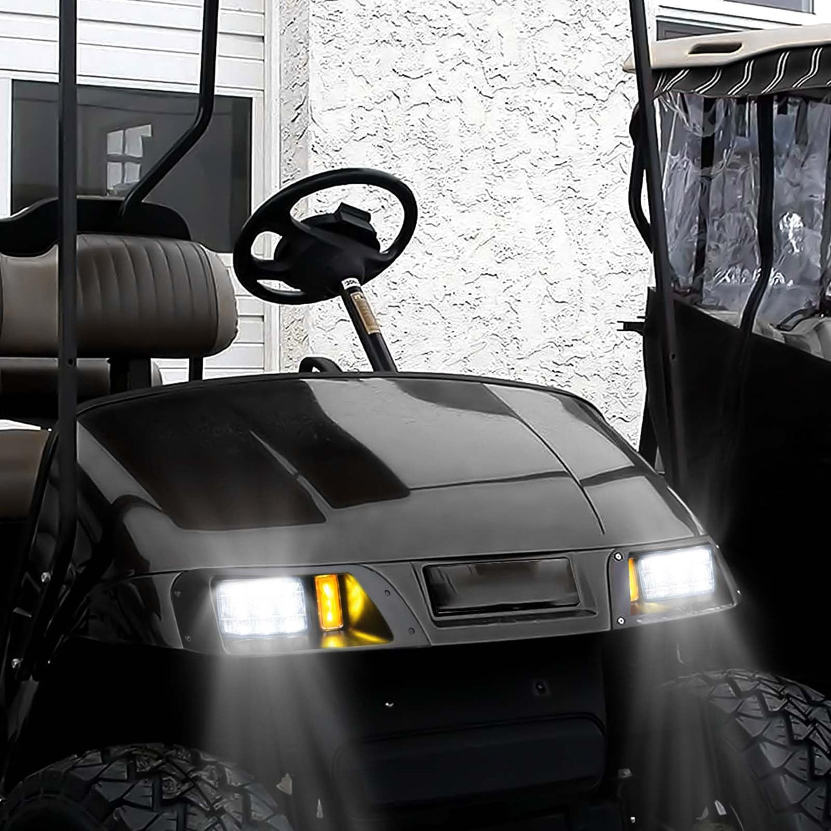 Shu-Ran wiring harness simplifies connections for EZGO TXT lighting