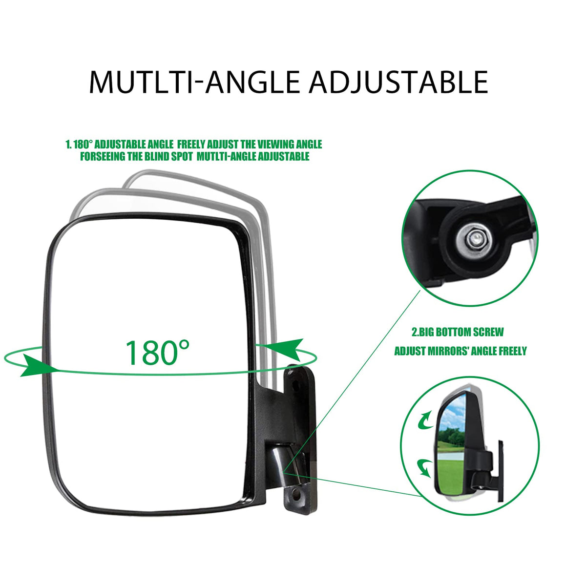 Vibration-resistant design on Shu-Ran mirror stays steady on rough terrain.