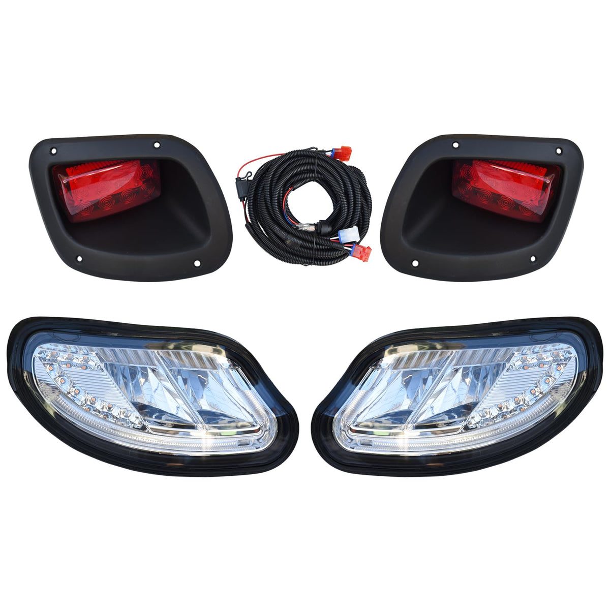 Shu-Ran headlight left for EZGO TXT Freedom enhances night visibility