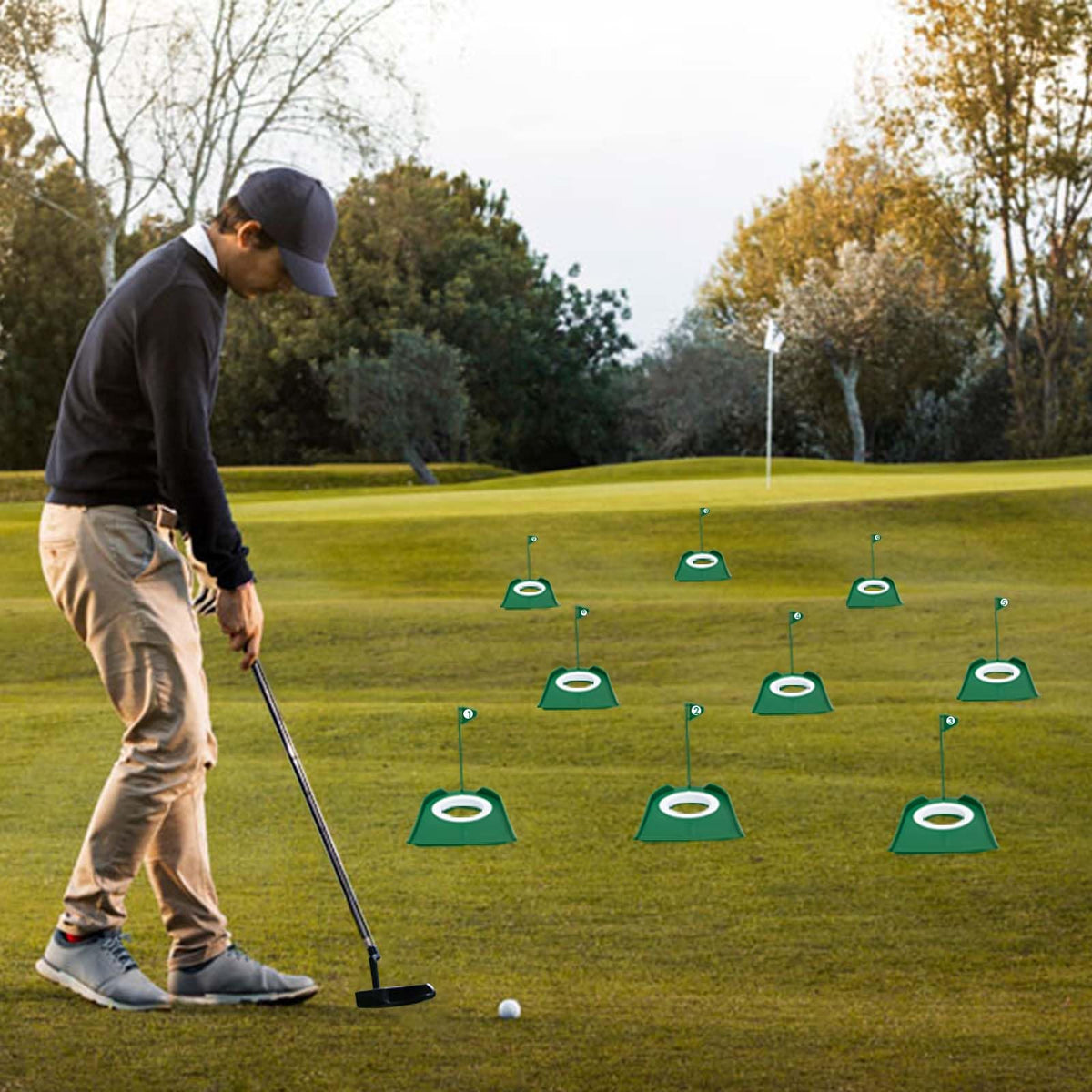 Shu-Ran inner ring helps precision during putting practice