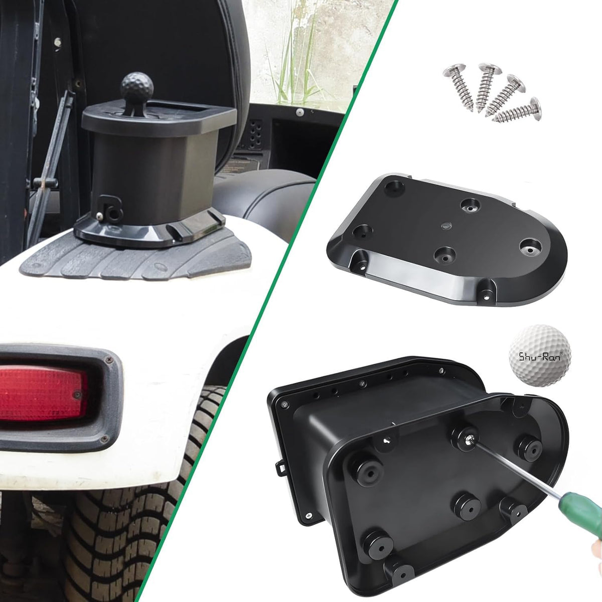 Shu-Ran installation on cart demonstrates stable mounting during cleaning sessions