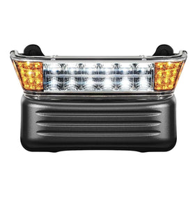 Shu-Ran LED headlight kit front bumper on Club Car Precedent improving night visibility