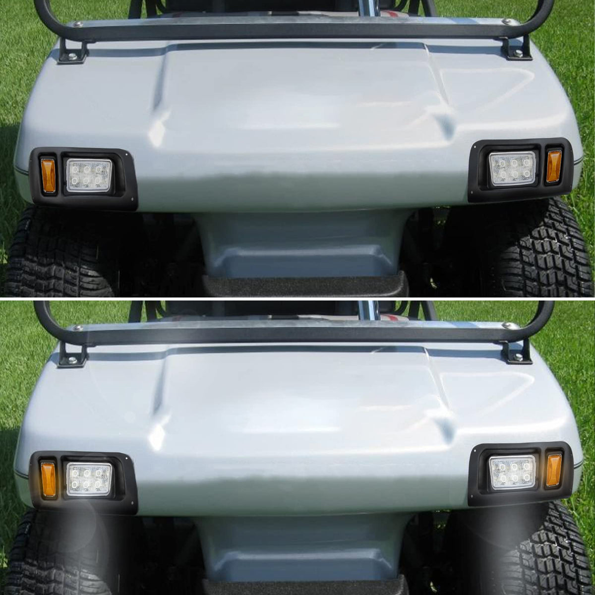 Shu-Ran LED headlights illuminate night rides for safer navigation.
