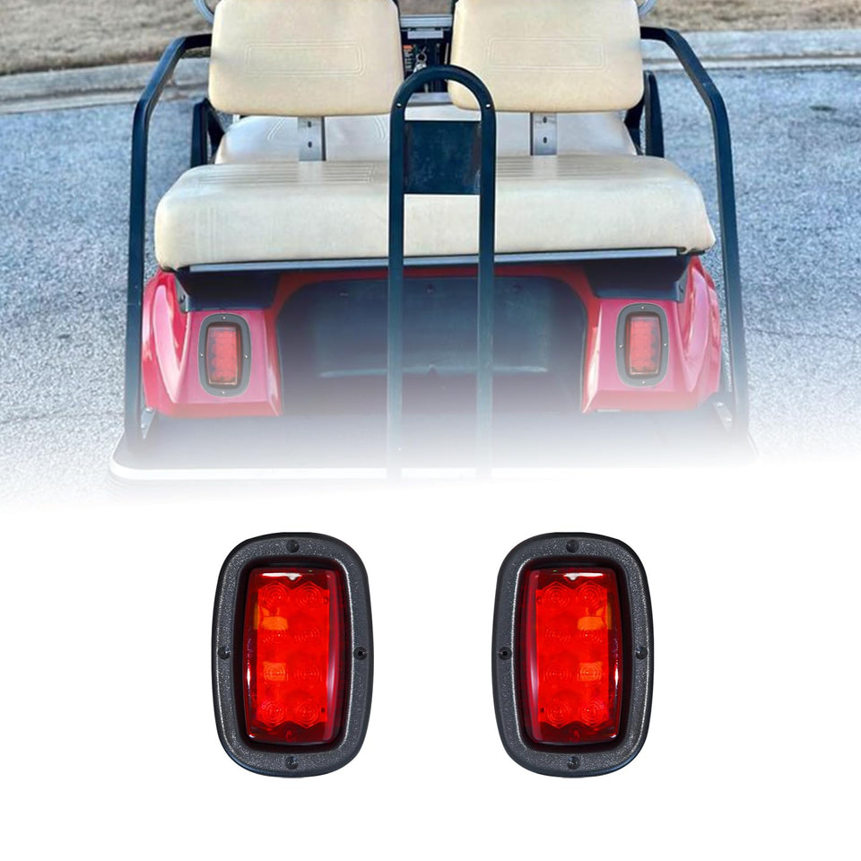 Shu-Ran LED tail light for Club Car DS shows stylish appearance and enhanced visibility.