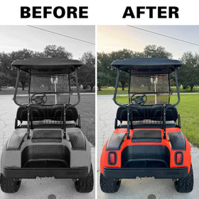 Easy DIY install for Club Car DS and Yamaha carts.