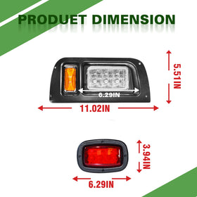 Shu-Ran LED taillight for DS models enhances rear visibility and safety.