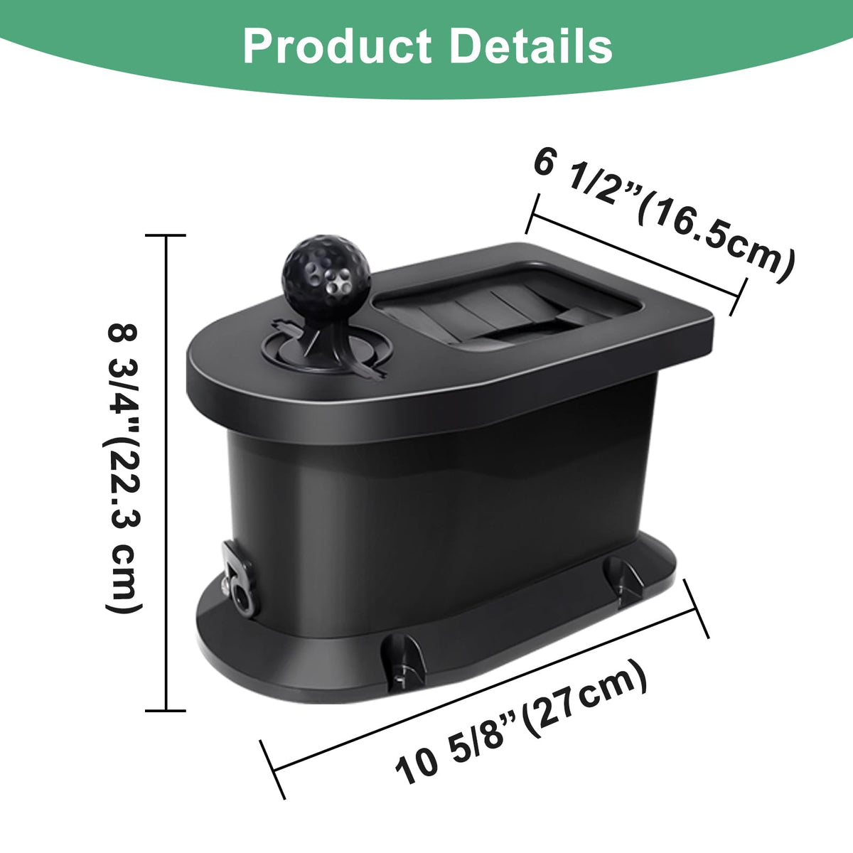 Shu-Ran integrated mounting base attaches securely to flat cart surfaces
