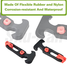 Shu-Ran off-road vehicle latch provides secure closure and reduced vibration