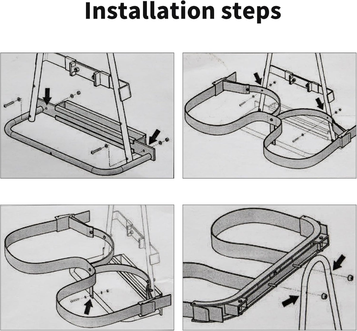 Shu-Ran adjustable shims reduce wobble on safety bars