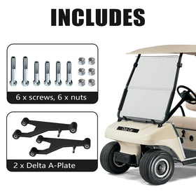 Replaces OEM part 1016353 with Shu-Ran Delta A-Plate.