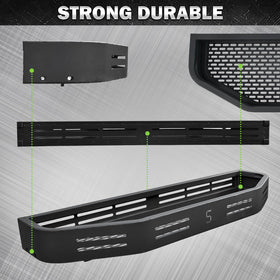 Secure fit for Club Car Precedent prevents rattling and shifting during rides.