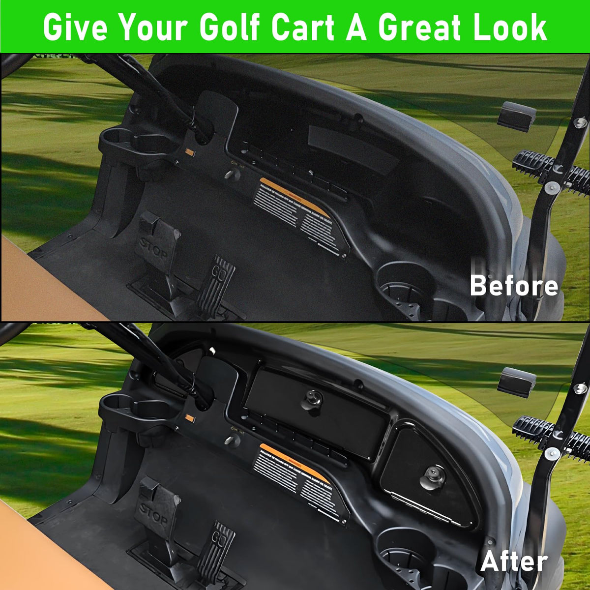 Shu-Ran premium black dash design enhances durability and aesthetics