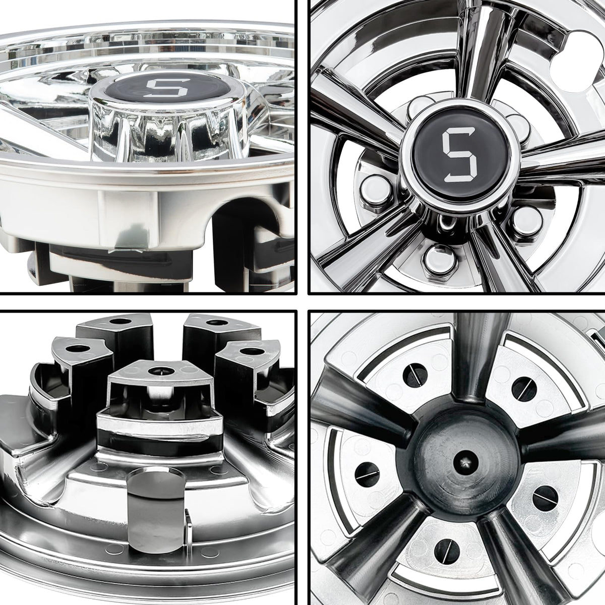 Shu-Ran hub caps stay securely in place during rides