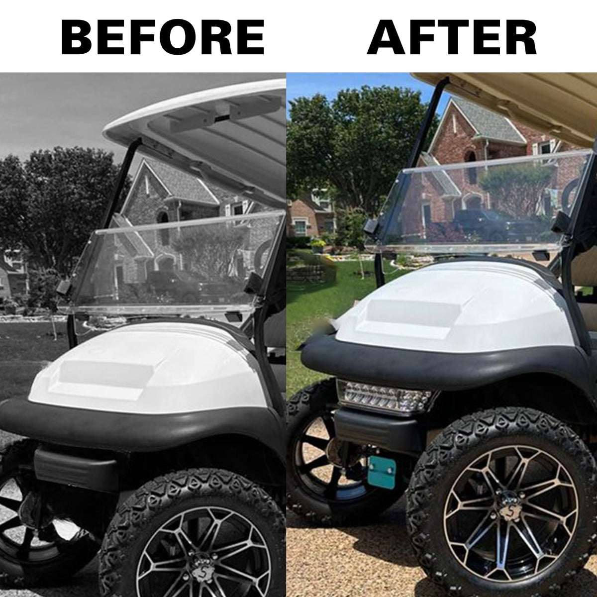 Shu-Ran street-legal light kit supports road-ready carts.