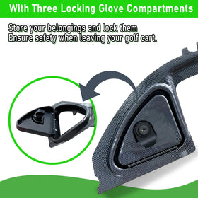 Shu-Ran tempo dash cover enhances the look of your Club Car.