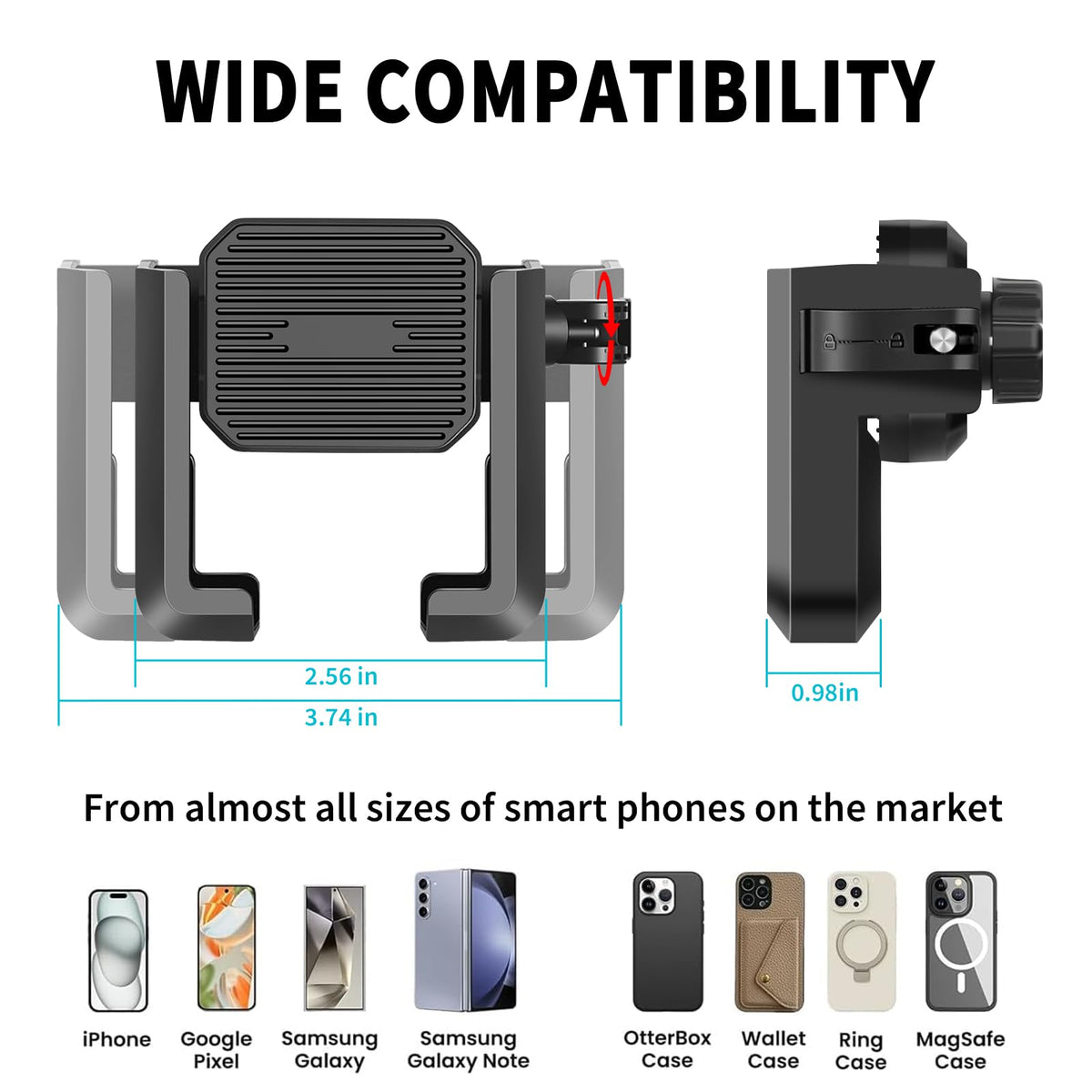 Shu-Ran anti-slip padding protects device on bumps