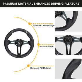 Shu-Ran universal wheel fits Club Car DS/Precedent and EZGO RXV/TXT models
