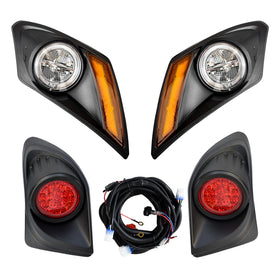 Shu-Ran Yamaha Drive 2 front headlights illuminate night driving possibilities.