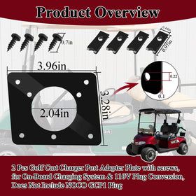 SHUJUKU NOCO GCP1 compatibility plate provides stable charging connection