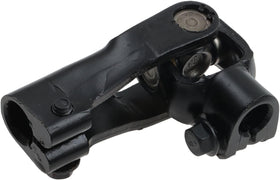 SHULIY golf cart lower steering joint yoke close-up highlighting durable steel for longevity.
