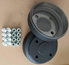 SHULIY rear brake drum 1018232-01 compatible with Club Car Precedent for steady braking.