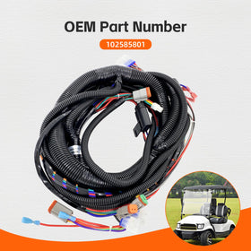 SHUMERAL wiring cable harness 102585801 with color-coded wires