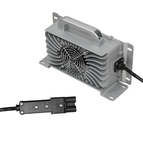 Shunchenxiang 48V 15A golf charger front view for Yamaha G19-G22