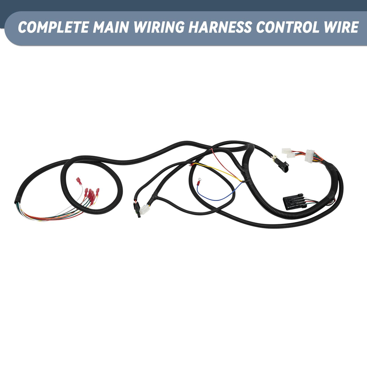 SHUNCHENXIANG 48V EZGO TXT48 battery-side wiring enables efficient power distribution.