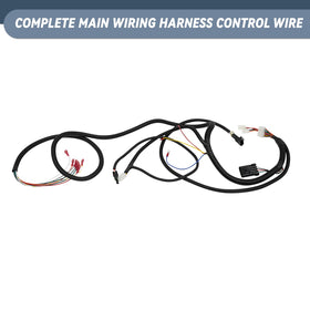 SHUNCHENXIANG 48V EZGO TXT48 battery-side wiring enables efficient power distribution.