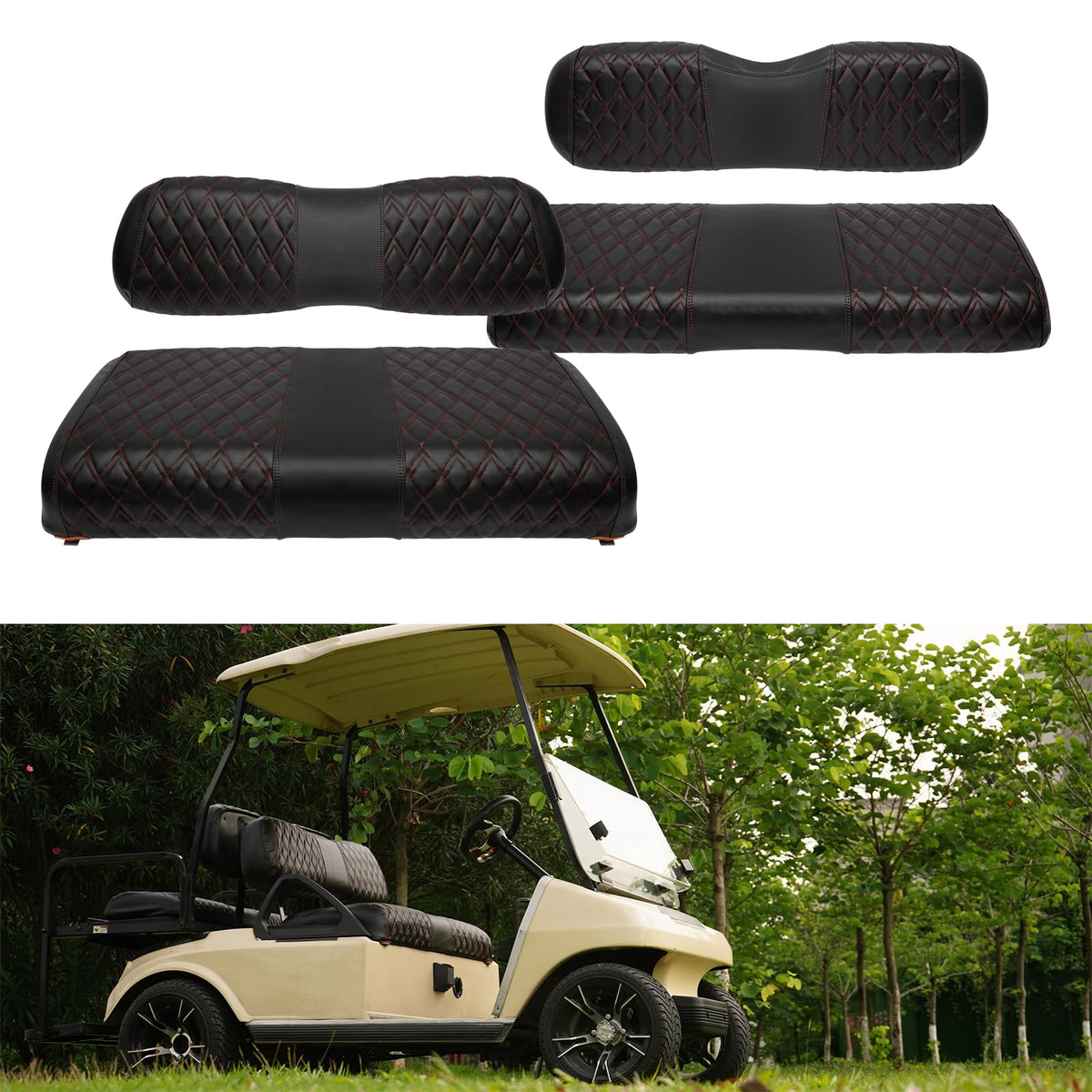 SHUNCHENXIANG all-weather durability suits Club Car, EZGO, and Yamaha models.