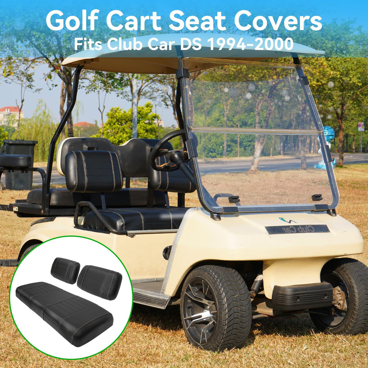 SHUNCHENXIANG anti-scratch leather seat cover for durable outdoor rides.