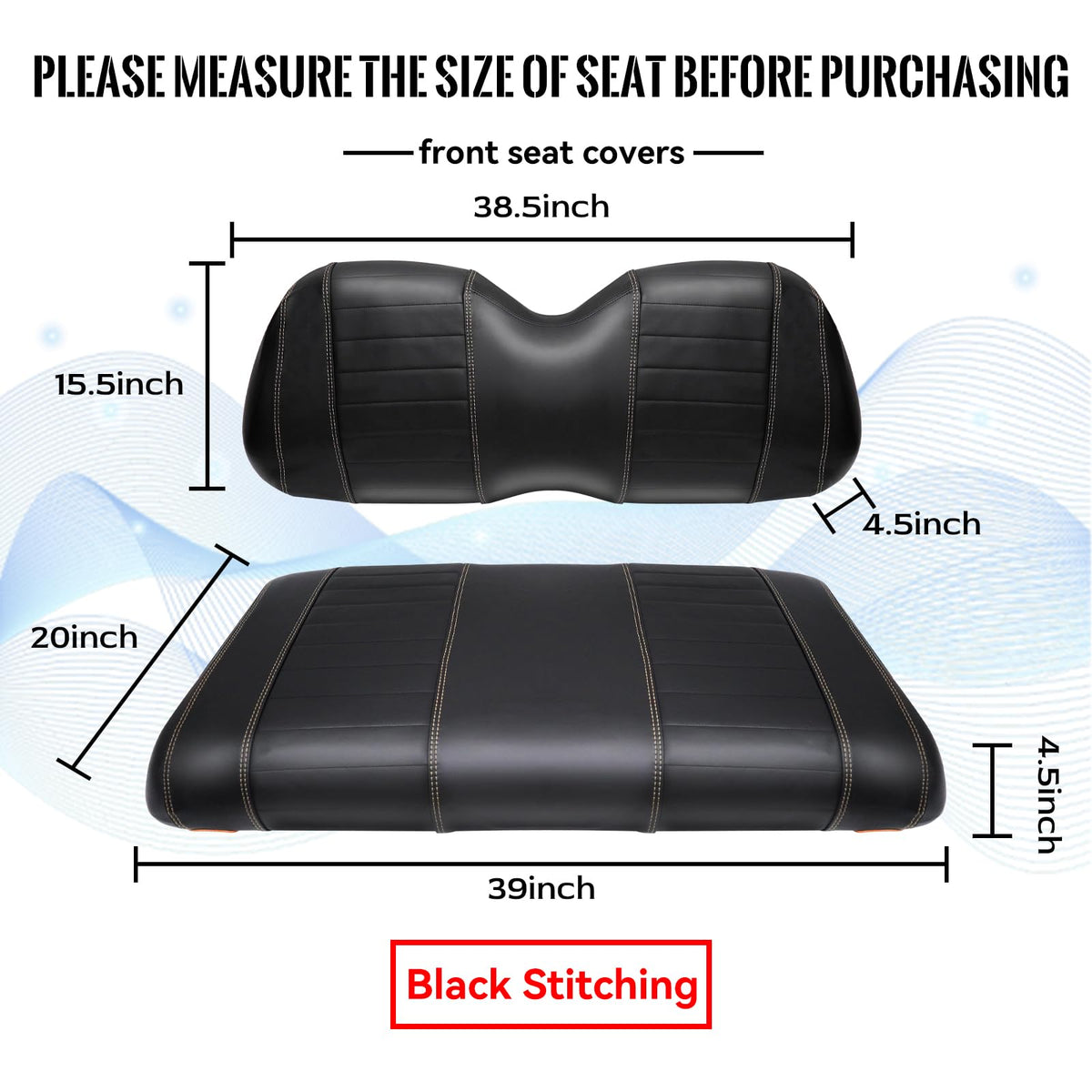 SHUNCHENXIANG backrest cover showcases stylish stripe design while protecting upholstery.
