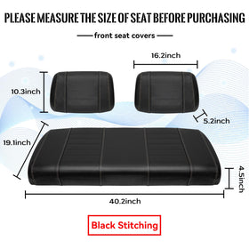 SHUNCHENXIANG backrest cover stripe leather adds style while protecting upholstery.