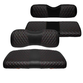 SHUNCHENXIANG diamond front seat cover for Yamaha G29 protects upholstery from spills.