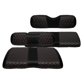 SHUNCHENXIANG diamond front seat cover on EZGO RXV with durable look